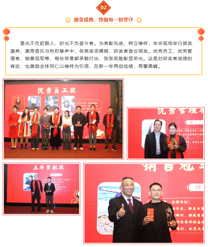 马踏新程启华章，聚力同心创辉煌｜年会圆满落幕